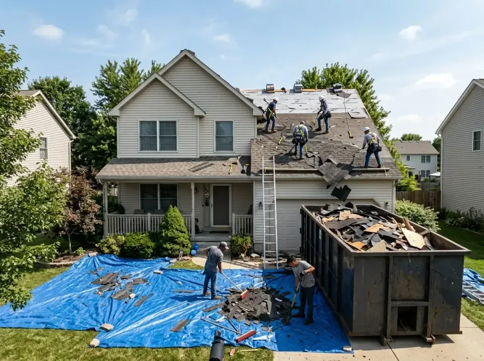 roof-replacement-debris-remova-004 — frequently asked questions, Cheapest Dumpster Rentals in Westworth Village, TX